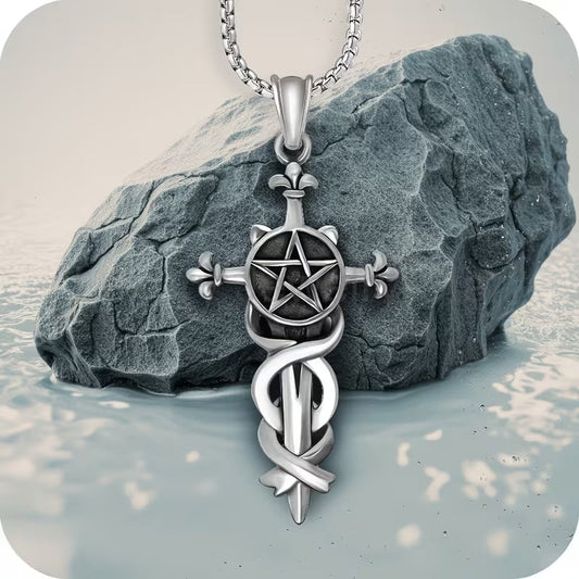 Pentagram Sword Stainless Steel