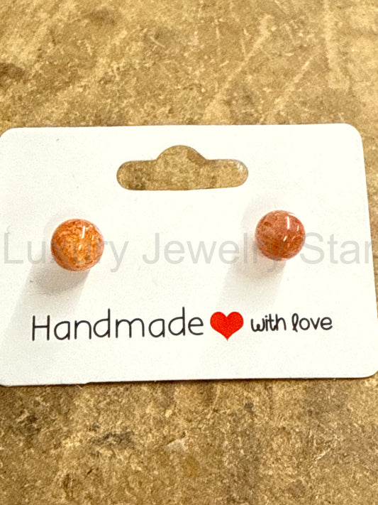 Sunstone Earrings
