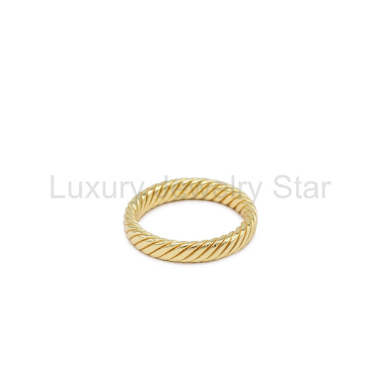 Gold Halo Ring