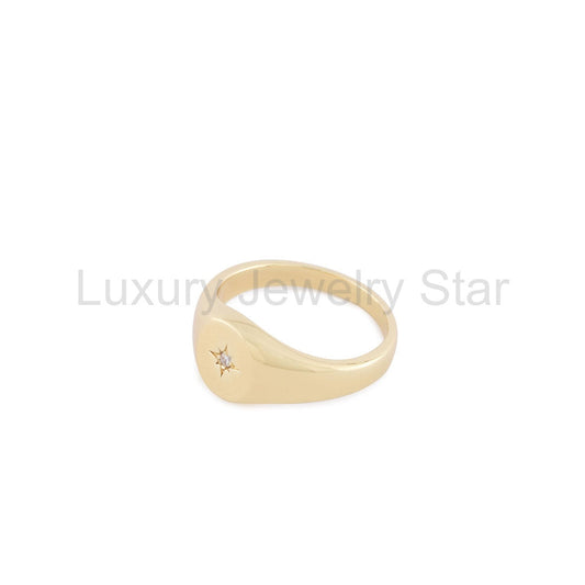 Gold Royal Envy Ring - image 2