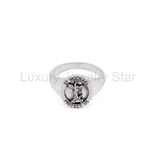 Silver Archangel Ring