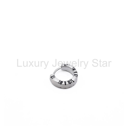 Silver Armour Earring