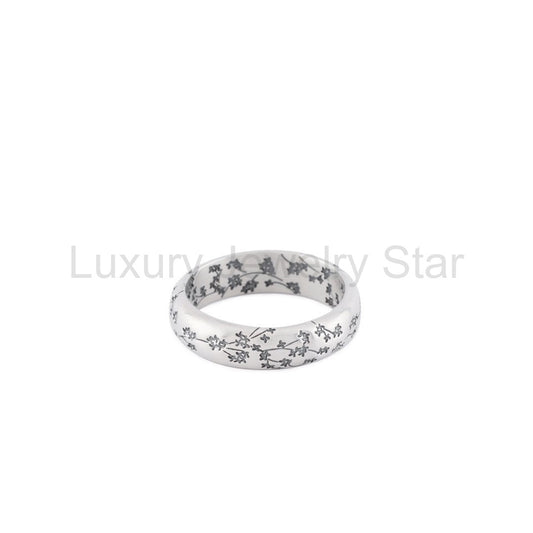 Silver Blossom Ring