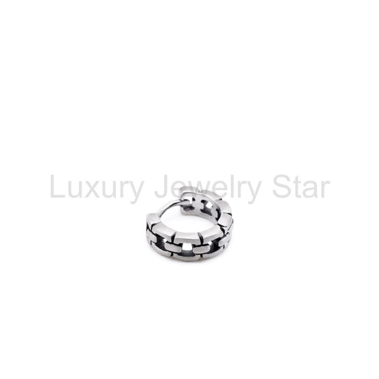Silver Bond Earring
