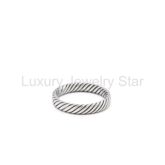 Silver Halo Ring