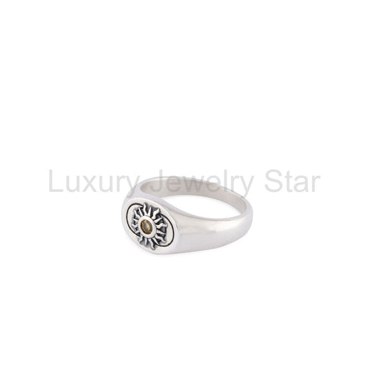Silver Helios Ring - image 2