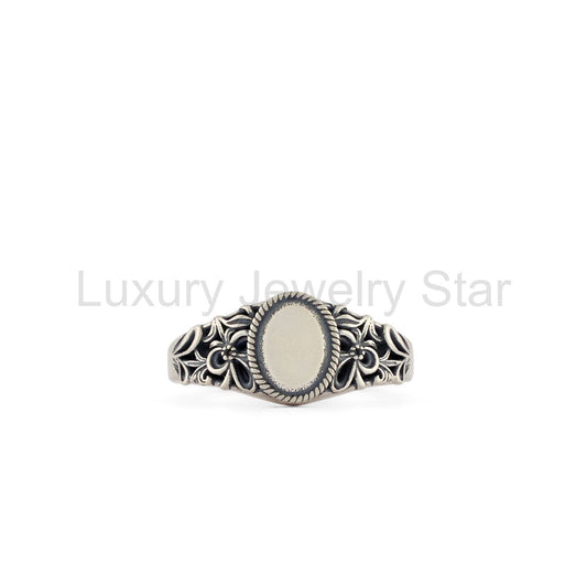 Silver Lace Ring
