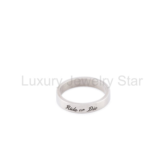 Silver Loyalty Ring