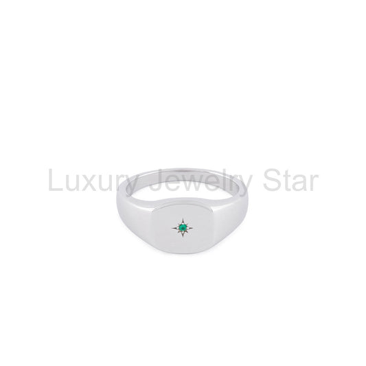 Silver Rival Signet Ring
