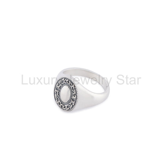 Silver Saloon Ring - image 2