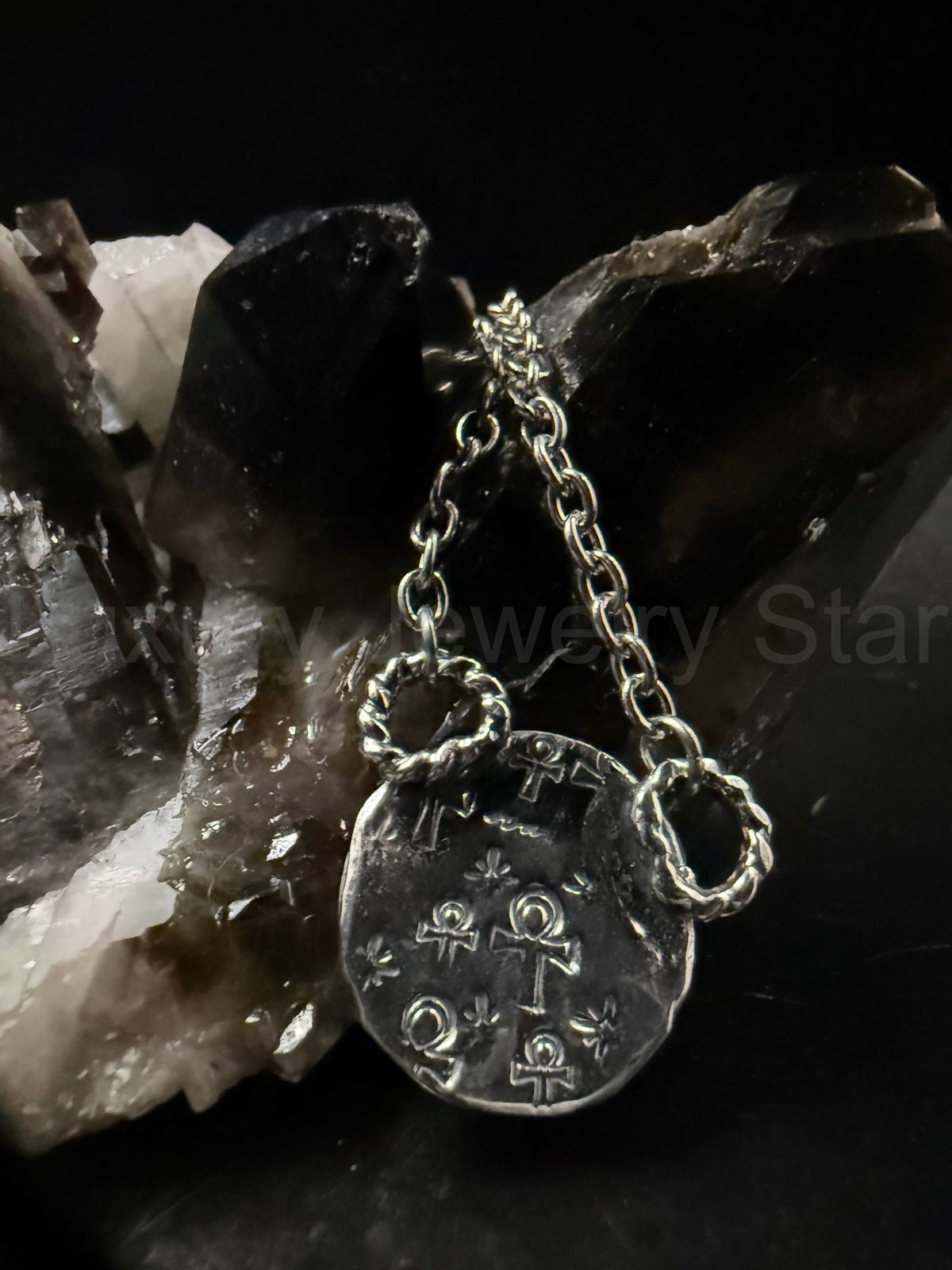 Rosy Shades Quartz Necklace - image 2