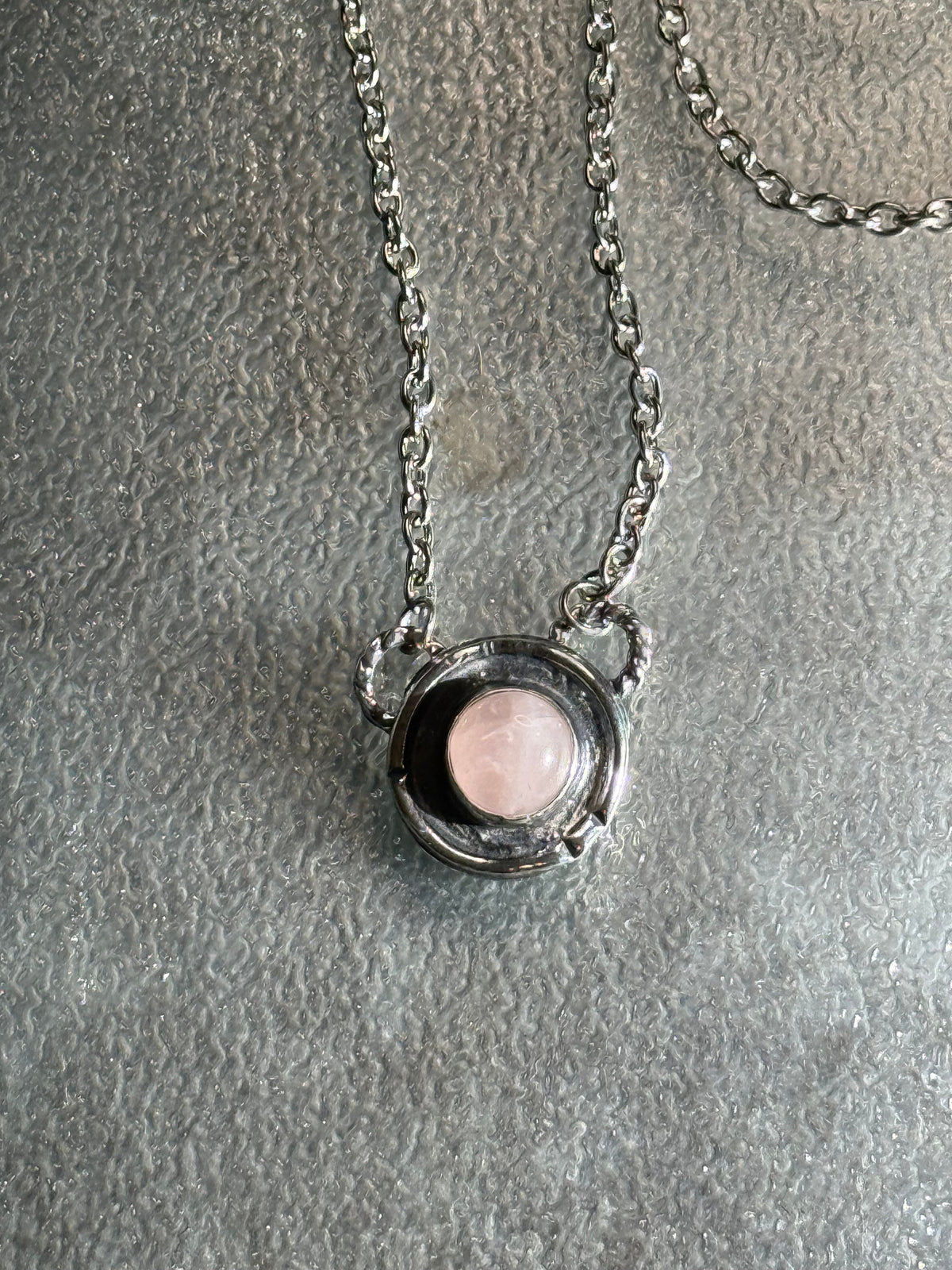 Rosy Shades Quartz Necklace - image 3