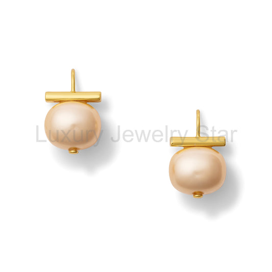 Petal Pop Pink Forever Fave Pebble Pearl Earring