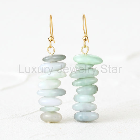 Tranquil Tide Stone Earrings