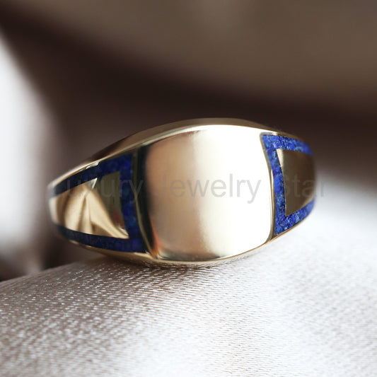 Chris gold inlay band - Ready to Ship-new