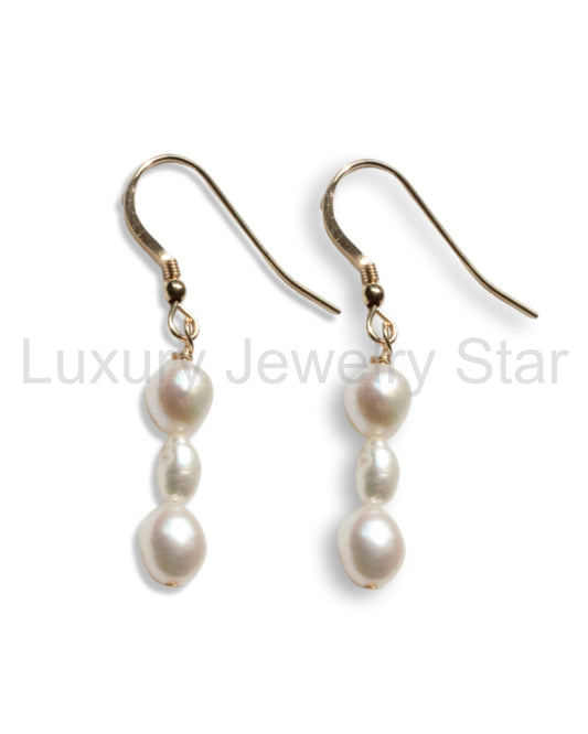 PEARL ON PEARLS EARRINGS