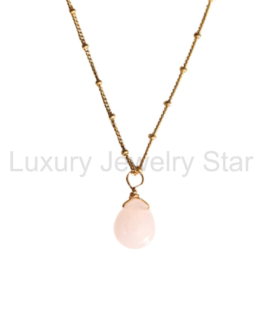 ROSE QUARTZ NECKLACE