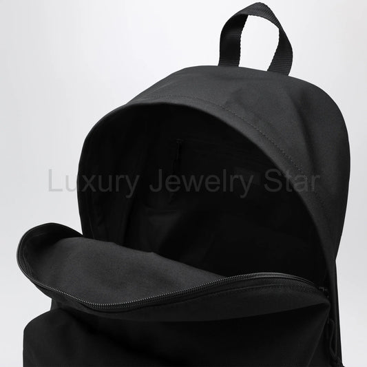 Balenciaga - Black Explorer backpack with logo patch - image 2