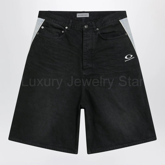 Balenciaga - Loop Sport Icon denim shorts