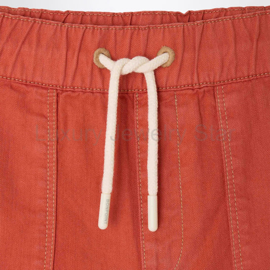 Bonpoint - Syl grenadine red bermuda shorts - image 2