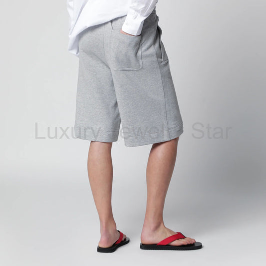 Dries Van Noten - Grey cotton shorts - image 2