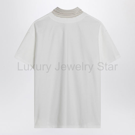 Maison Margiela - White reversed shirt T-shirt