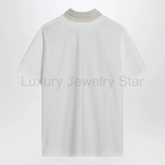 Maison Margiela - White reversed shirt T-shirt - image 2