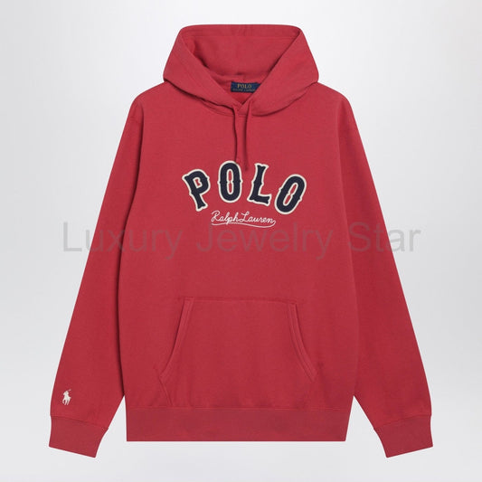 Polo Ralph Lauren - Red hoodie with embroidered logo