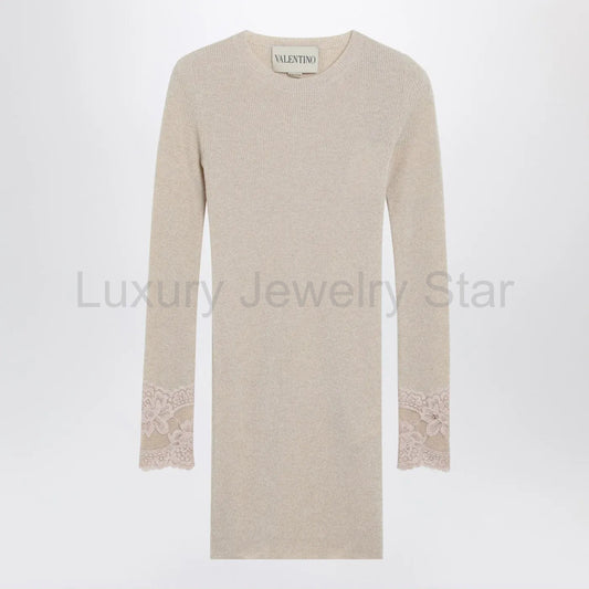 Valentino - Alabaster cashmere sweater - image 2