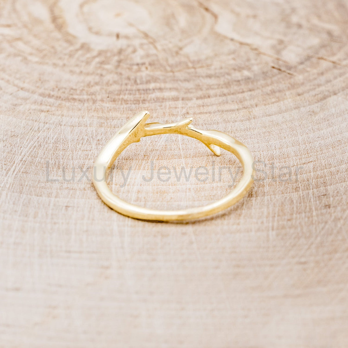 "Artemis" - Spiny Turquoise Engagement Ring With An Antler-Style Stacking Band - image 17
