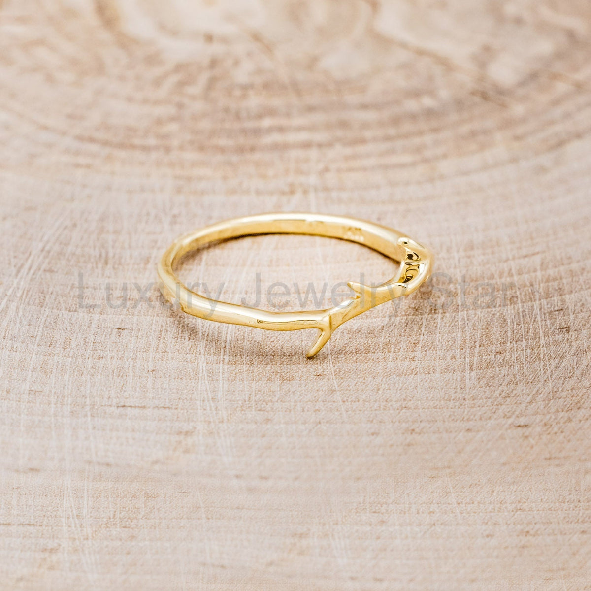 "Artemis" - Spiny Turquoise Engagement Ring With An Antler-Style Stacking Band - image 18