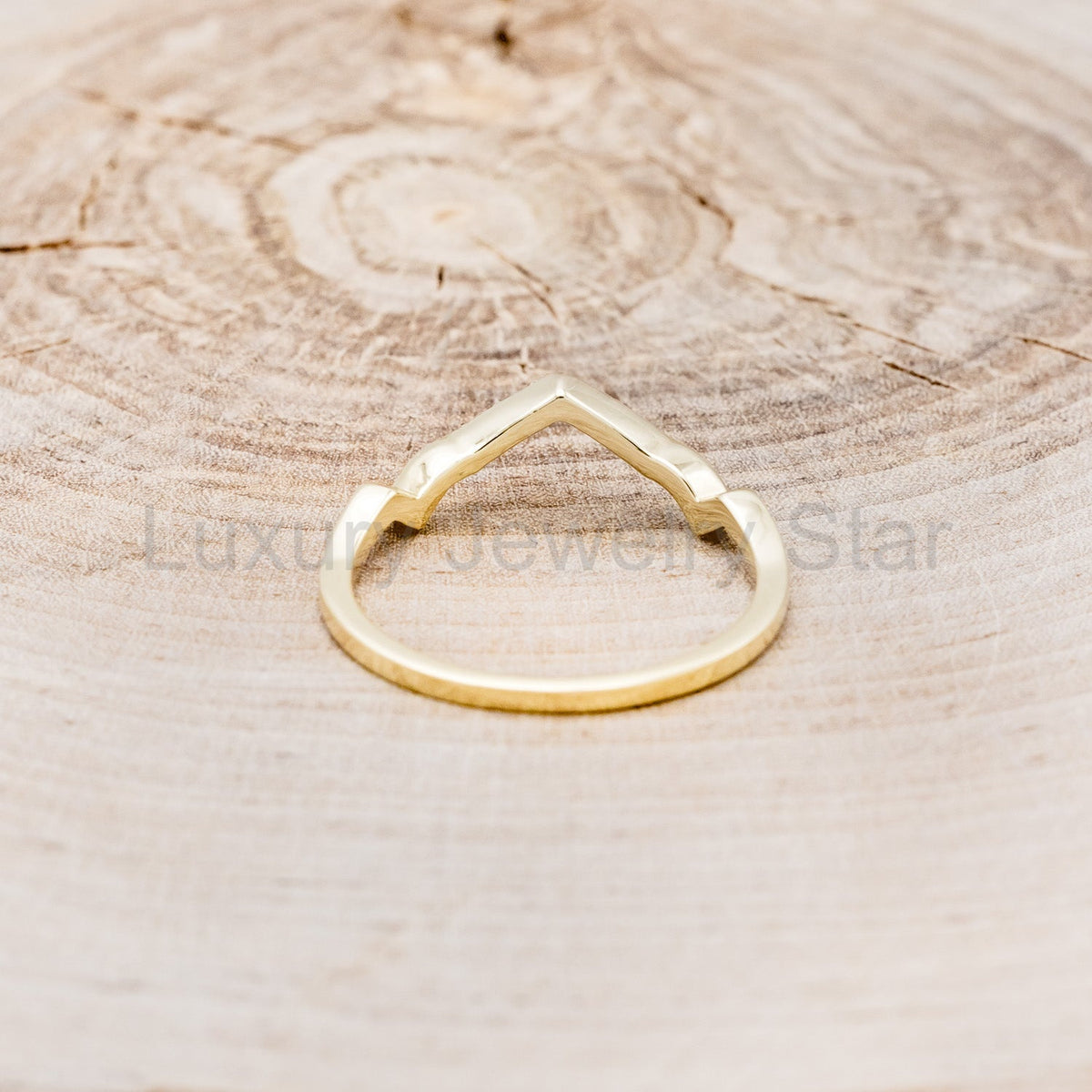 "Lucy In The Sky" Petite - Round Cut Moissanite Engagement Ring With Diamond Accents & - image 13