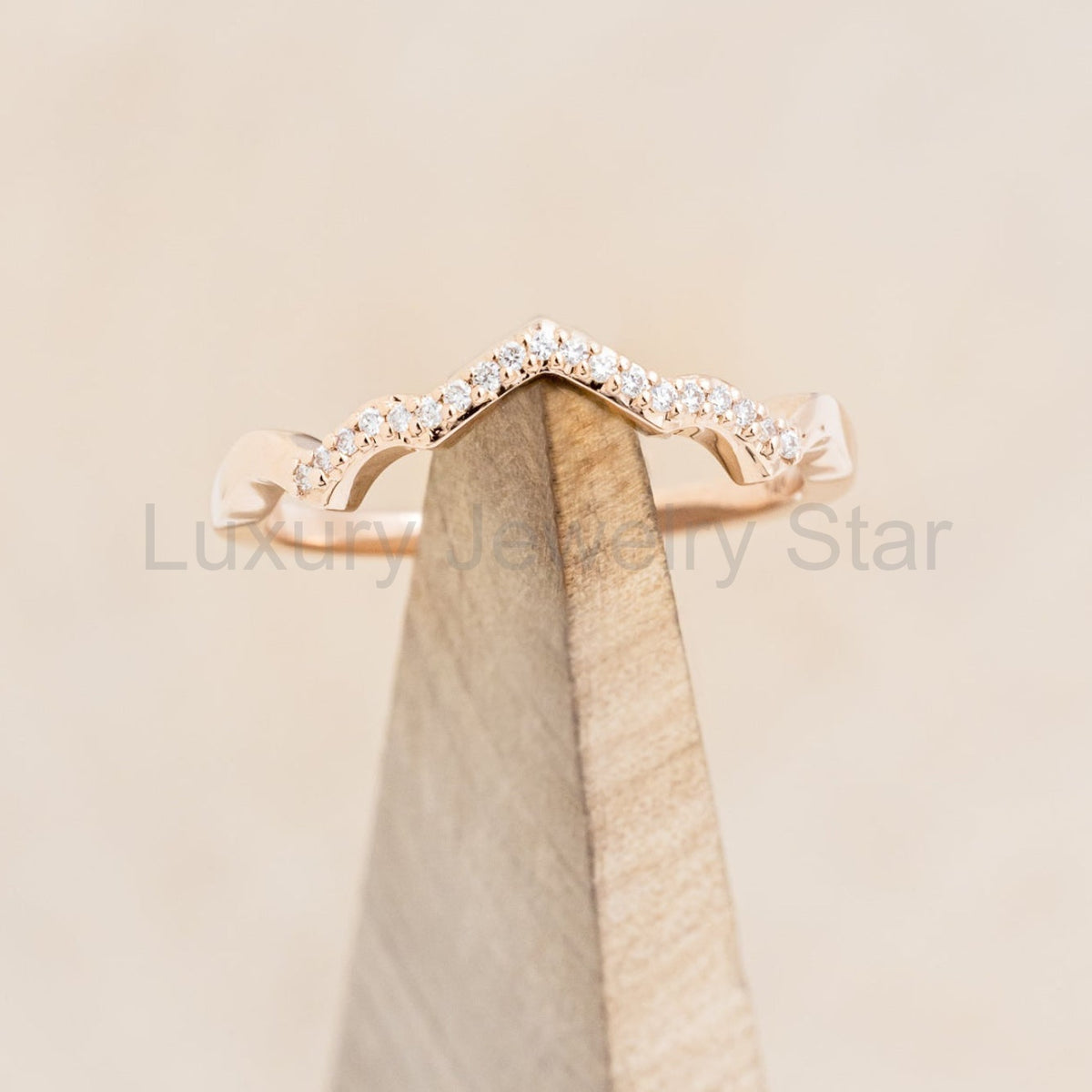 "Lucy In The Sky" Petite - Round Cut Montana Sapphire Engagement Ring With Diamond - image 17