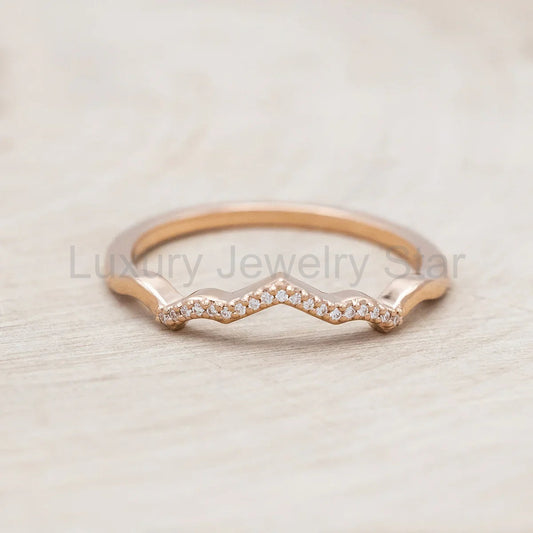 "Lucy In The Sky" Petite Tracer - 14K Rose Gold - Size 7