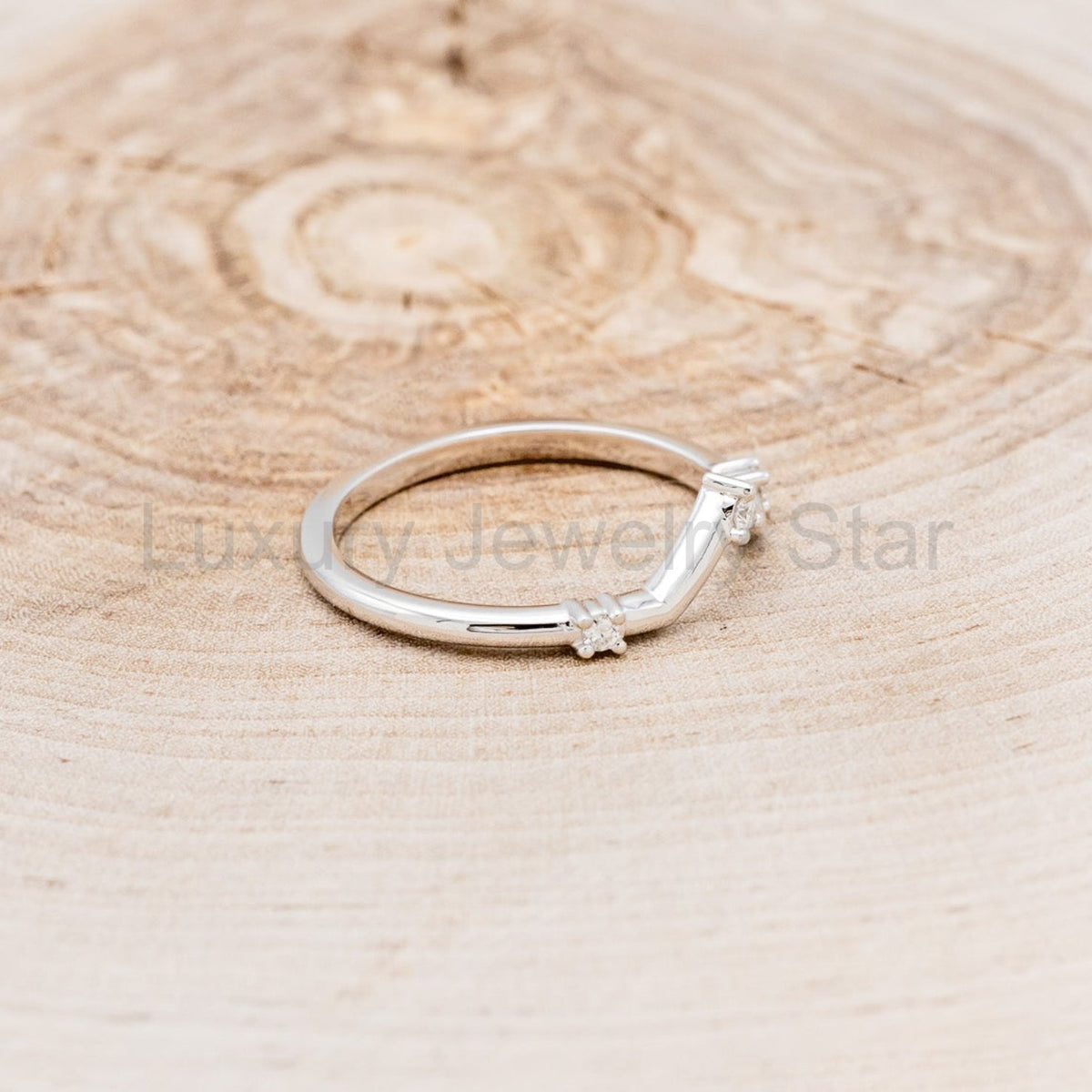 "Starla" - Round Cut Lab-Grown Alexandrite Engagement Ring With Starburst Diamond Halo - image 13