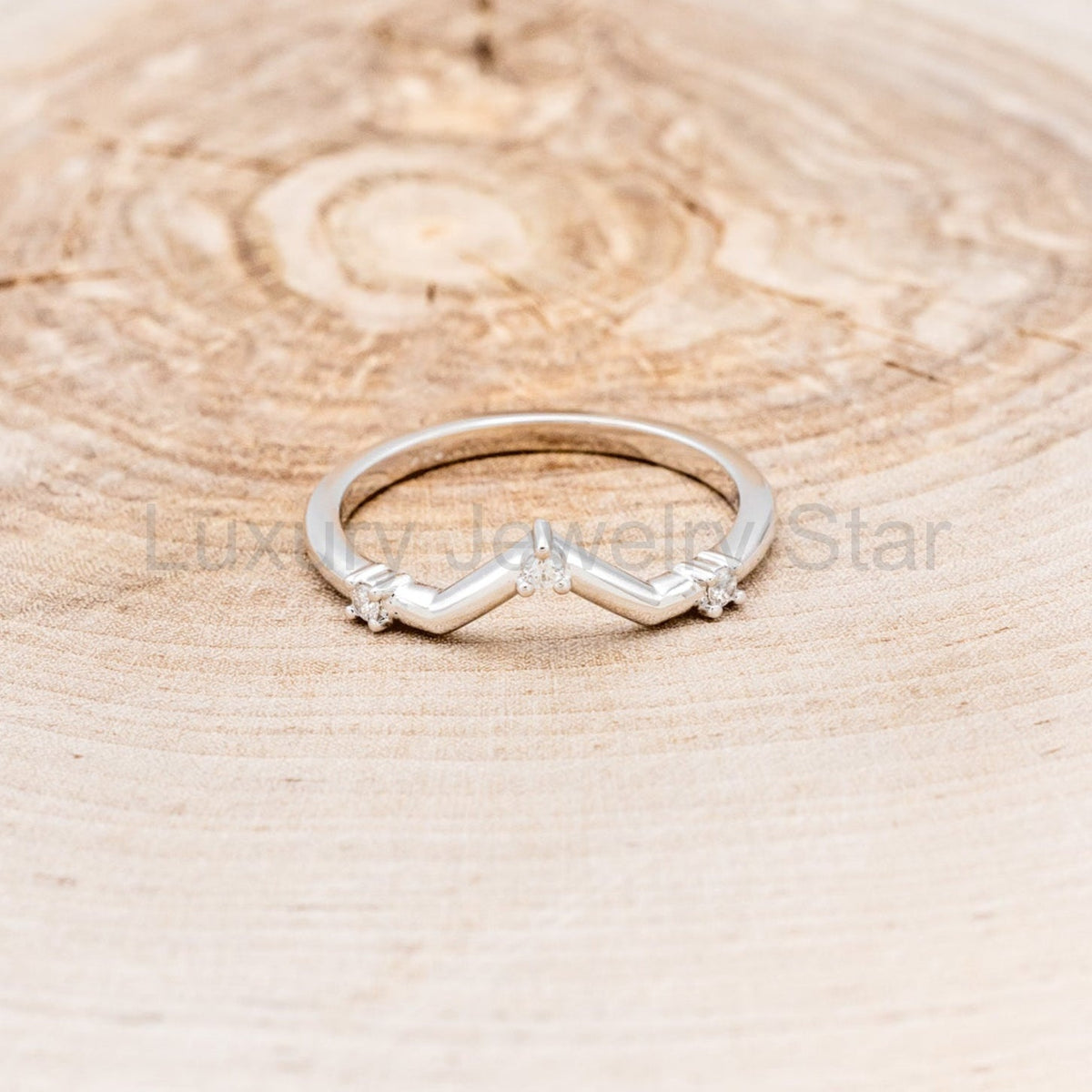 "Starla" - Round Cut Lab-Grown Alexandrite Engagement Ring With Starburst Diamond Halo - image 15