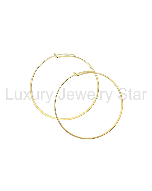 Flat Hoops I 45mm