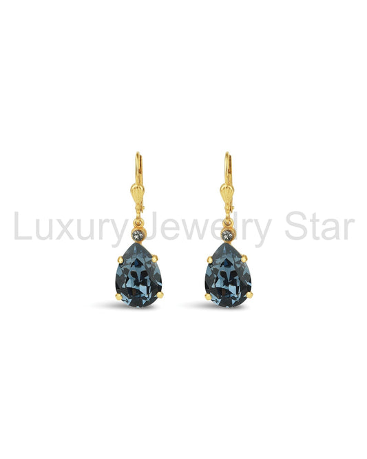 Teardrop Crystal Hooks