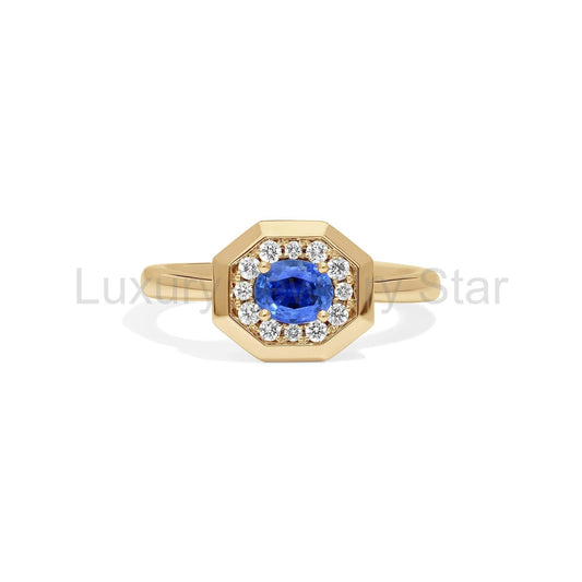 Blue Sapphire Ring