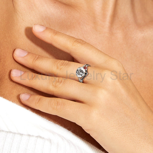 Gothic Signet Ring - image 2