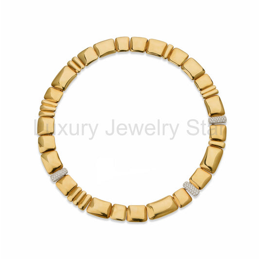 Angela Cummings for Tiffany & Co. Asymmetrical 18K Gold Necklace