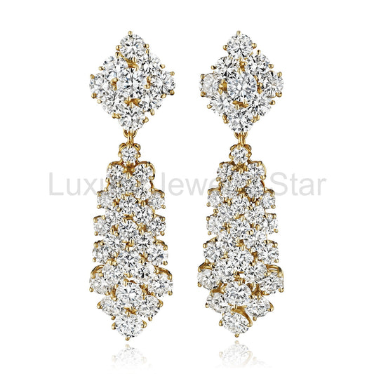 Van Cleef & Arpels Diamond "À Cheval" Earrings