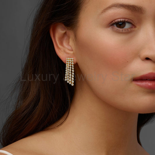 Van Cleef & Arpels Paris Cascade Diamond Earrings - image 2