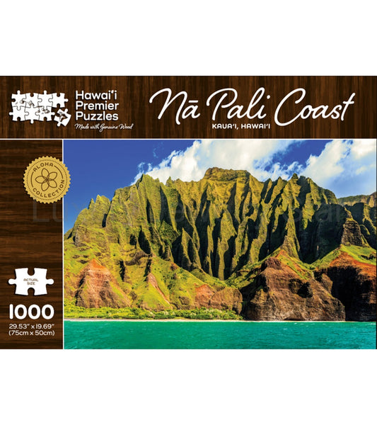 "Na Pali Coast" Wooden Jigsaw Puzzle