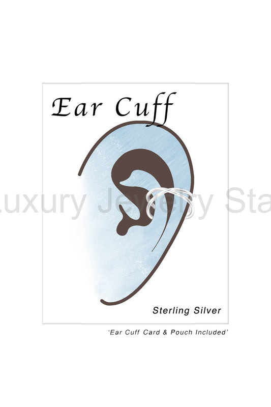 Sterling Silver Basic Ear Cuff - SS