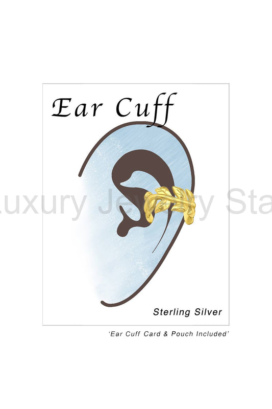 Sterling Silver Vine Ear Cuff - VM