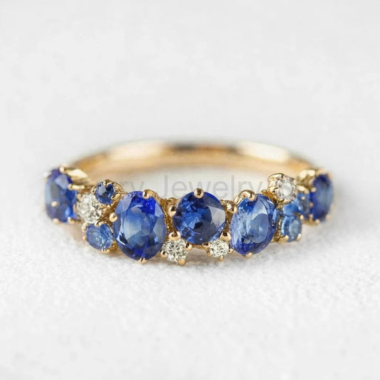 Cordelia‘s Fidelity | Thistle Blue Sapphire Engagement Ring
