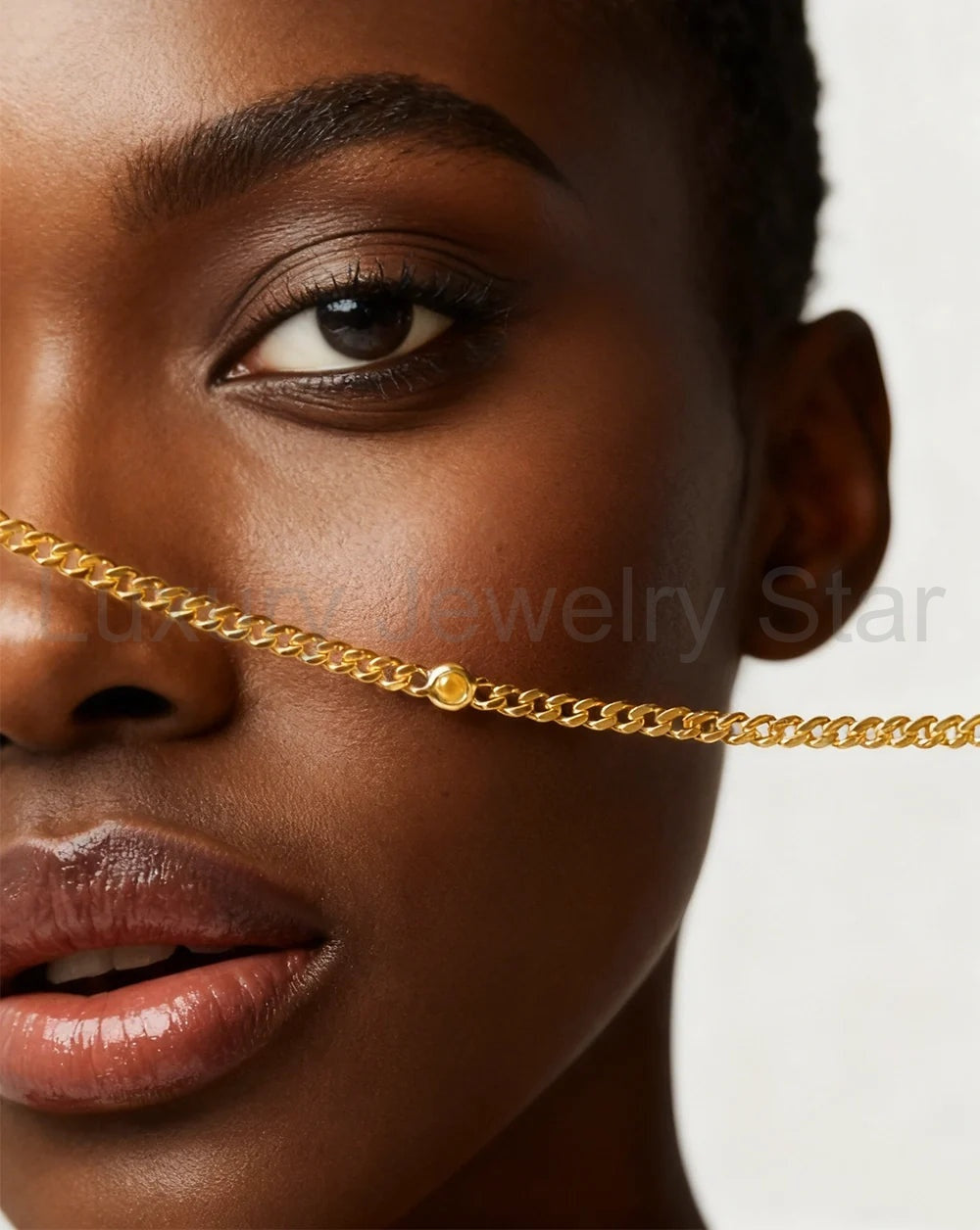 November Birthstone Chain Bracelet | 18K Gold Plated Vermeil/Citrine - image 3