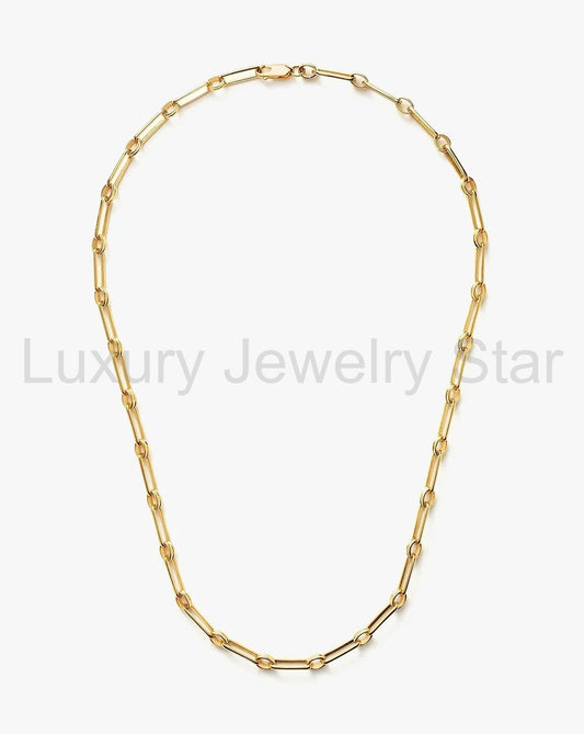 18K Gold Vermeil Aegis Chain Necklace