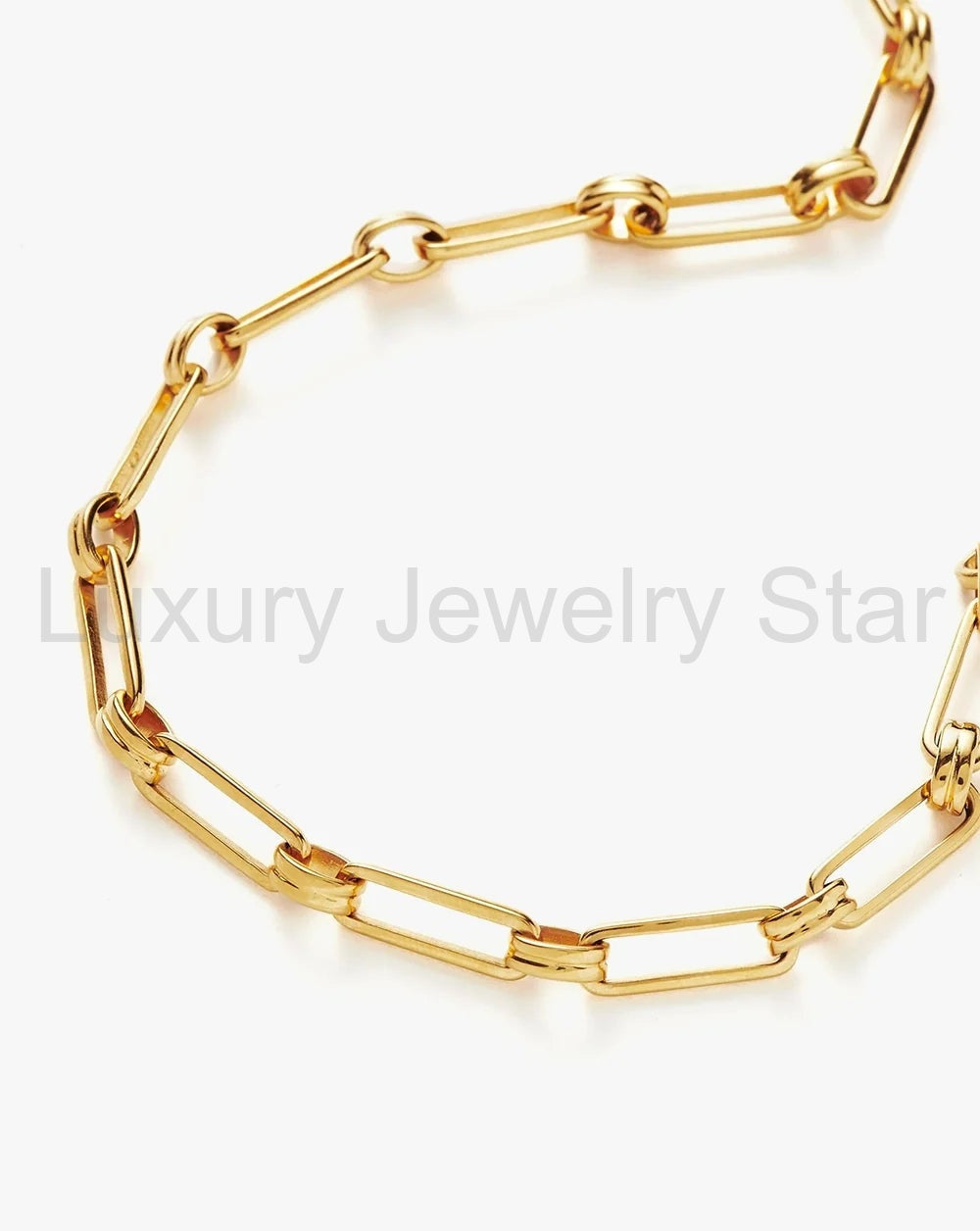 18K Gold Vermeil Aegis Chain Necklace - image 3